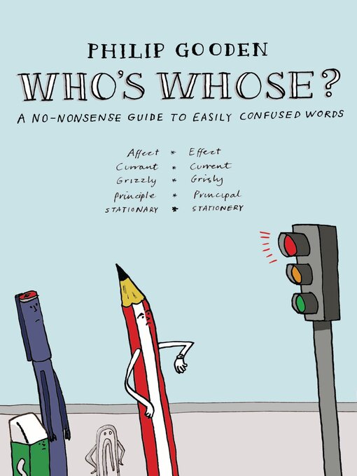 Title details for Who's Whose? by Philip Gooden - Available